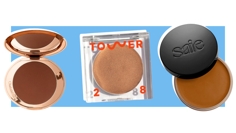 A bronzer set.