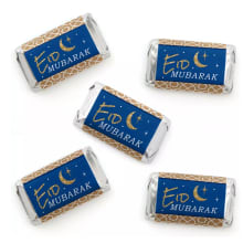 Product image of Big Dot of Happiness Eid Mubarak Mini Candy Bar Stickers