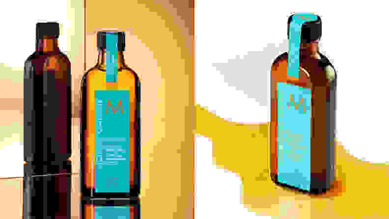 Moroccanoil护理。