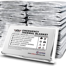 Product image of Everlit Survival Emergency Mylar Thermal Blanket