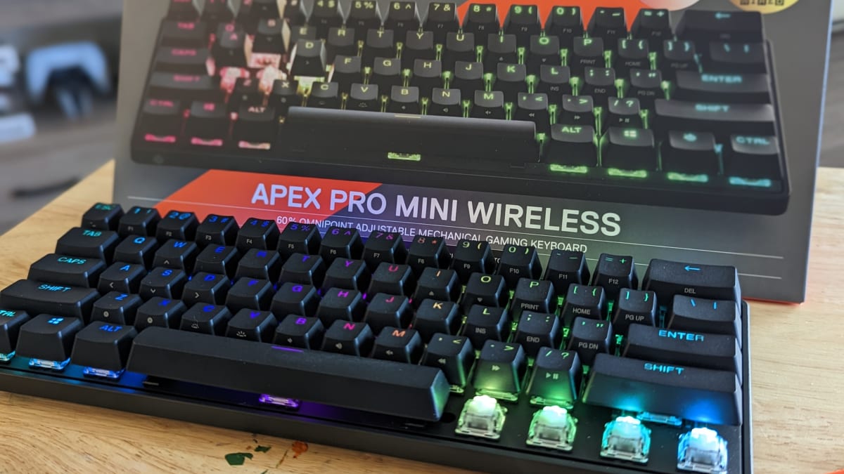 SteelSeries Apex Pro TKL (2023) review: I love mechanical keyboards now