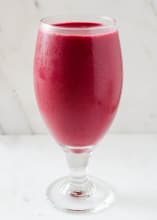 Red beet smoothie