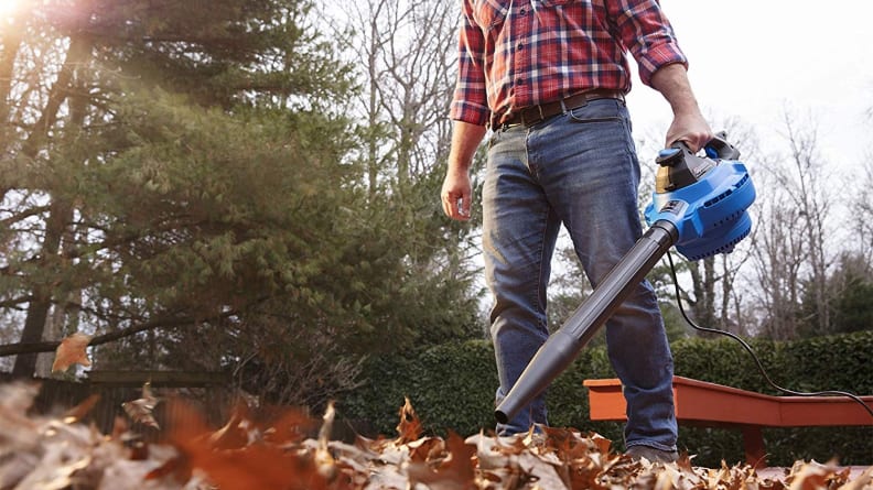 Wet dry vacuum leaf blower