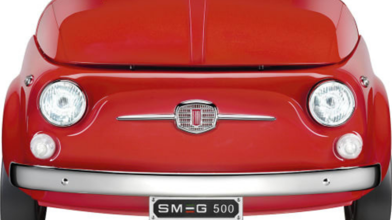 Smeg's beverage center is made from Fiat 500 parts