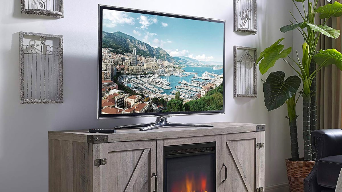 The Most Popular Fireplace Tv Stands On Amazon Reviewed Televisions