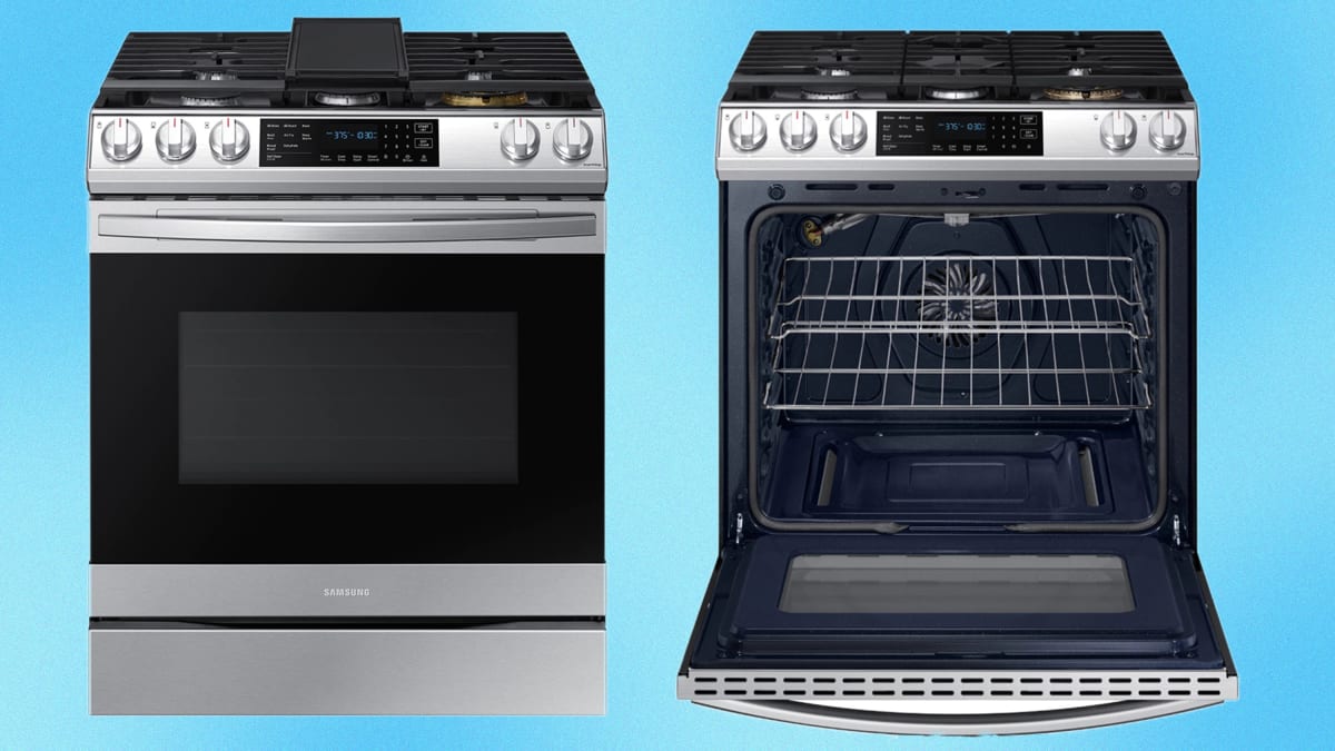 Samsung NX60T8511SS Slide-in Gas Range Review - Reviewed