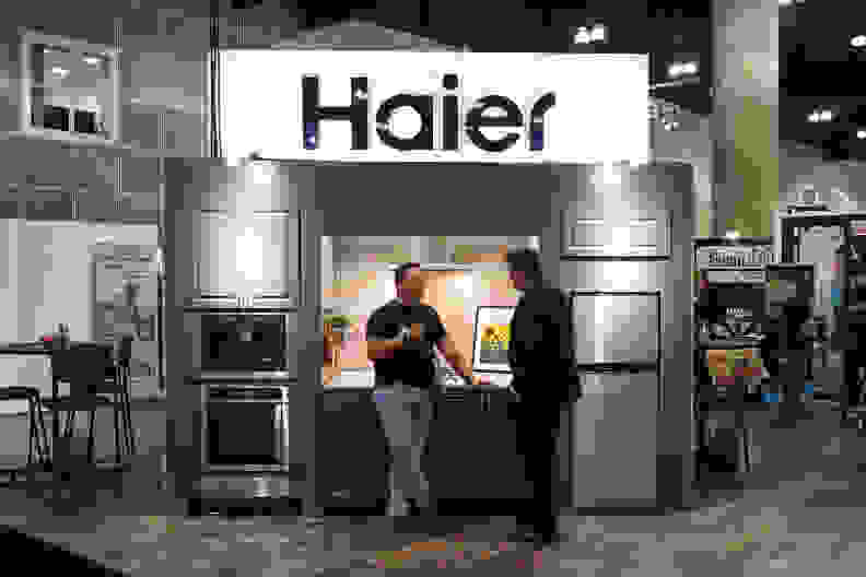 At Dwell on Design 2015 in LA, Haier showed off its full range of apartment-sized appliances.