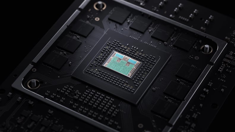 Render of the Xbox processor.