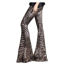 Product image of Azokoe High Waist Bell Bottom Trousers