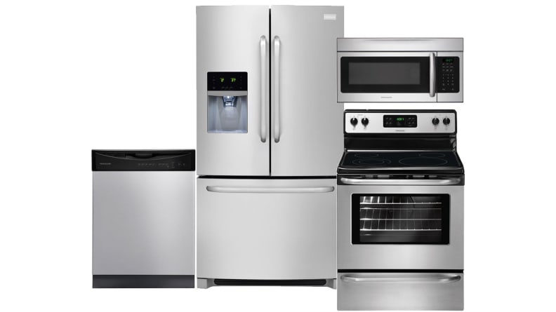 Amazon sells these Frigidaire appliances as a package