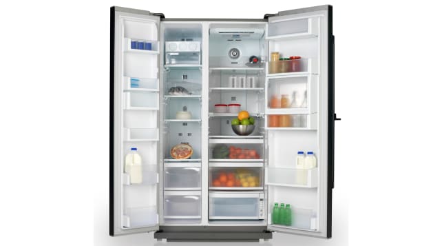 Mostly empty fridge