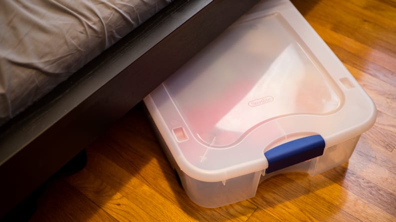 Vacuum Seal Storage Bags And Under-Bed Bins For Your Winter Coats
