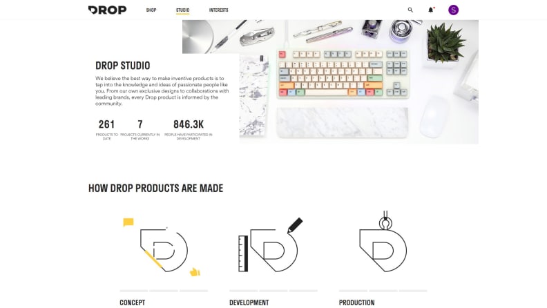 Drop Studio Screenshot
