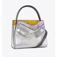 Product image of Petite Lee Radziwill Metallic Double Bag