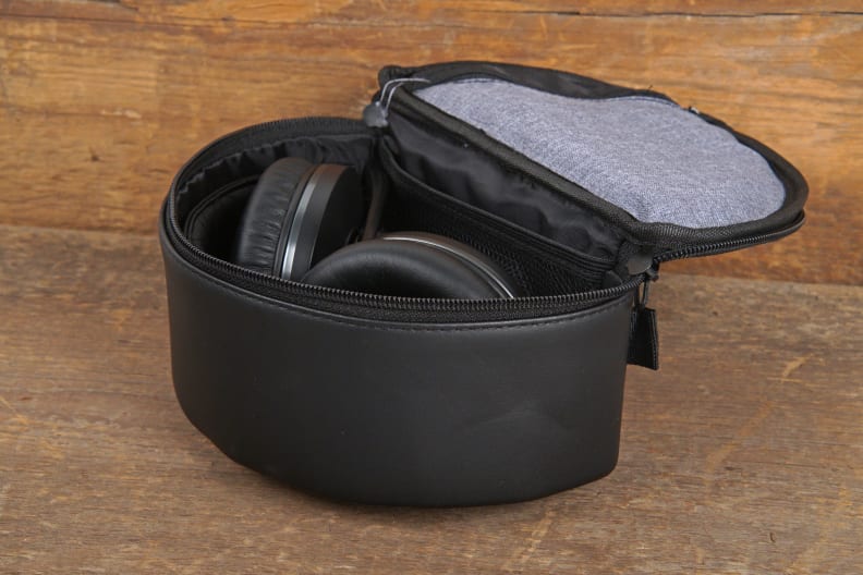 While the carrying case is an obvious perk, it's large size means it's not very travel-friendly.