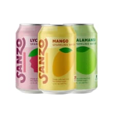Product image of Sanzo Flavored Sparkling Water Variety 12-pack