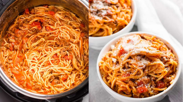 Instant Pot Spaghetti