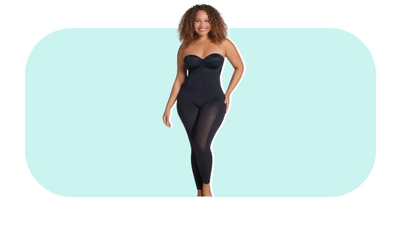 PLUS SIZE SHAPEWEAR REVIEW // SPANX VS LANE BRYANT TRY ON HAUL // BEFORE  AND AFTER 