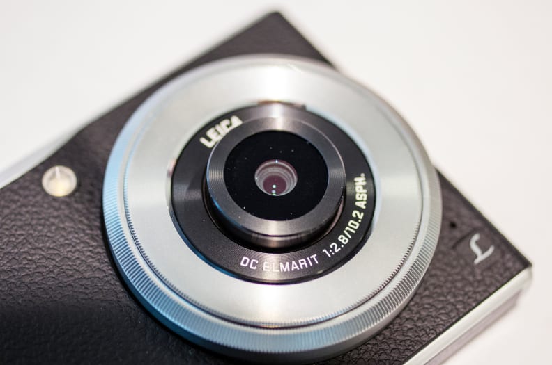 The CM1 sports a 10.2mm f/2.8 Leica lens.