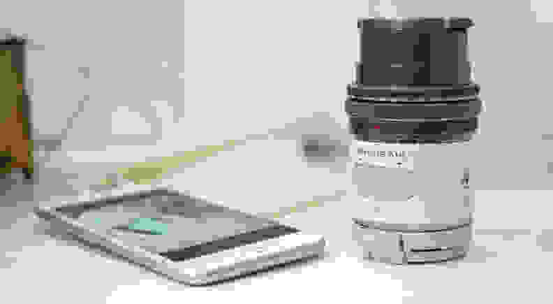 The Olympus Air can pair with any iPhone running iOS 7.0 or later, or any Android device running Android 4.0 or later.