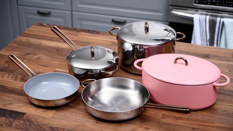 Family Style: 5 Piece Cookware Set - Essential Pots & Pans, Great Jones