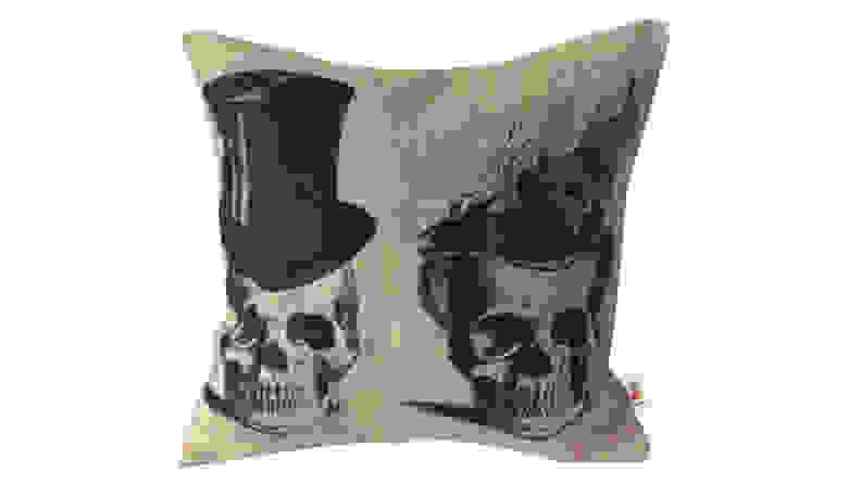 Nunubee Skull Throw Pillow Case