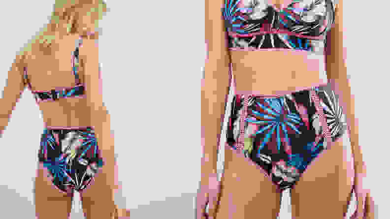 ASOS Peek & Beau Tropical Bikini