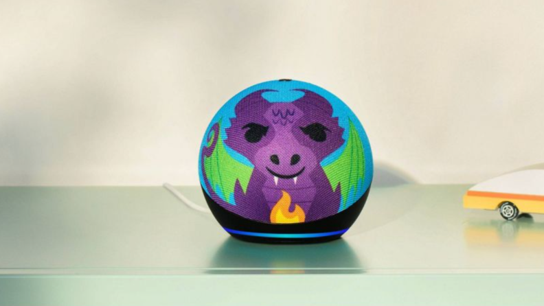 A dragon Amazon Echo Kids