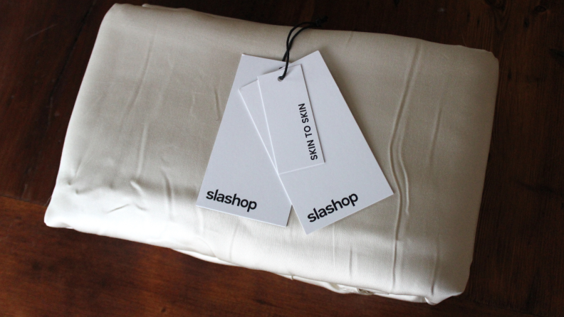 Unboxed Slashop sheets.