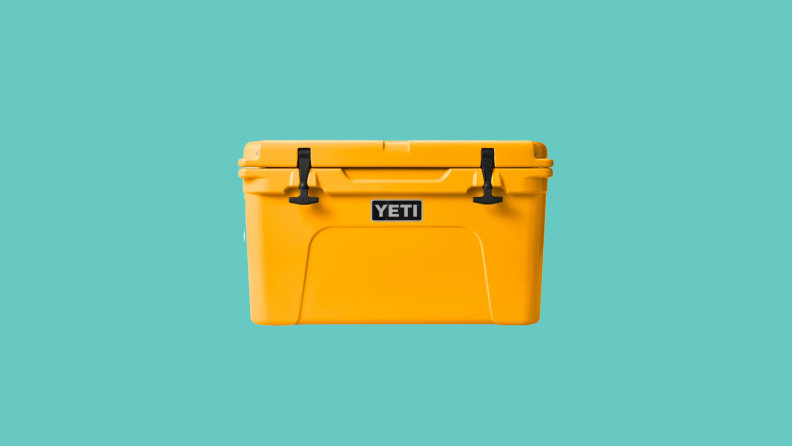 yellow yeti cooler