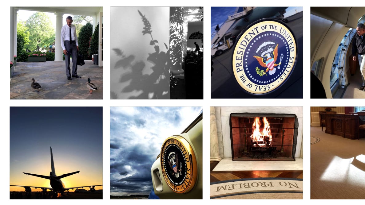 Instagram photos by White House photographer Pete Souza