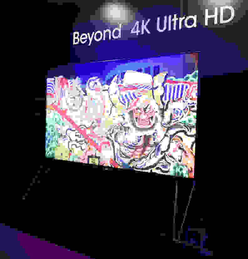 Sharp's Beyond 4K Ultra HD TV