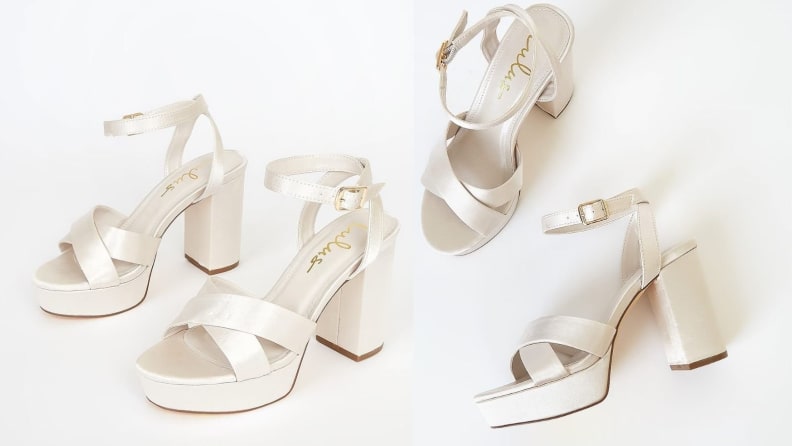 Step into the most comfortable wedding shoes by Lulus.