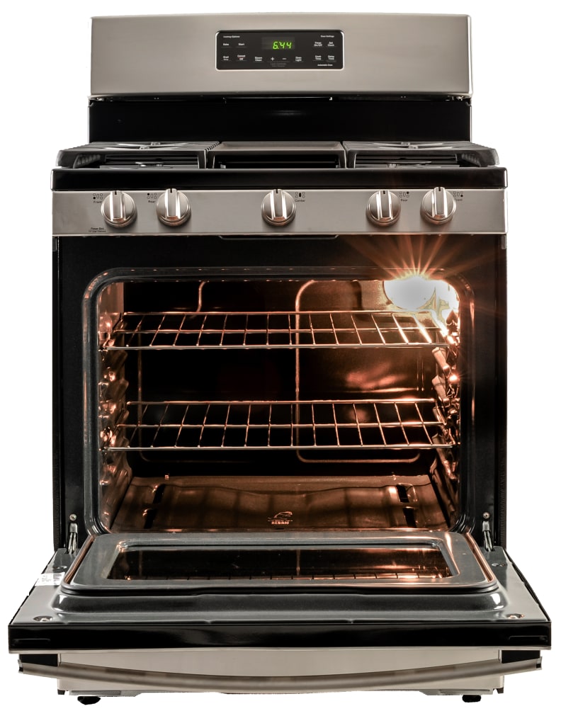 The JGBS66REKSS's oven is better than the range's low price would suggest.