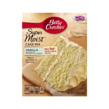 Product image of Betty Crocker Super Moist Vanilla Flavored Cake Mix