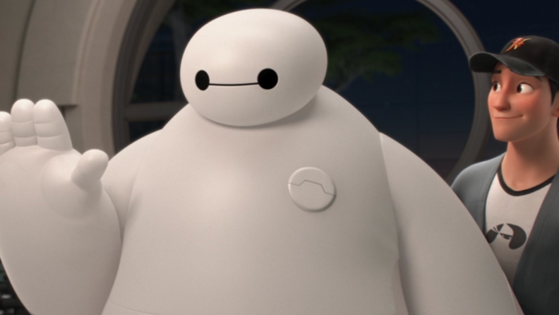 A still from the movie Big Hero Six