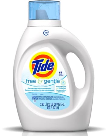 sensitive laundry detergent
