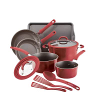 Product image of Rachael Ray 11-Piece Cook + Create Aluminum Nonstick Cookware Set