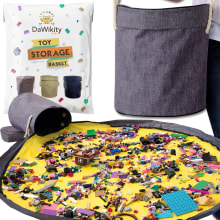 Product image of DaWikity toy storage basket and play mat 