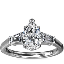 Product image of Three-Stone Tapered Baguette Diamond Engagement Ring