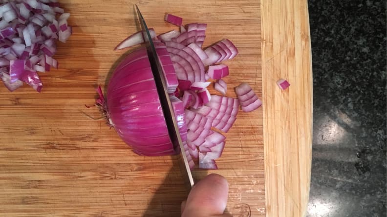 s top-rated vegetable slicer can help you cut onions without crying  — get it while it's nearly 40% off