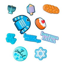 Product image of Crocs Jibbitz Shoe Charms, Christmas and Winter Holidays Collection Multi Pack