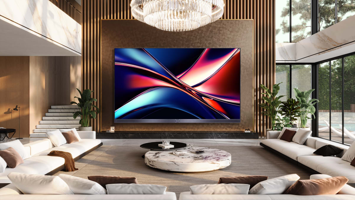 Hisense goes super bright and extra large for 2025 TVs at CES