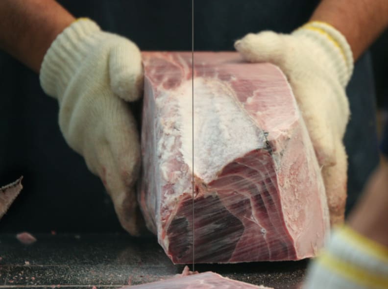 Frozen tuna