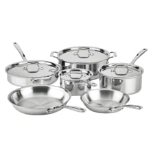 Product image of All-Clad D3 Stainless Everyday 10-Piece Cookware Set