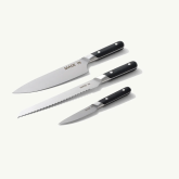 Product image of Made In Cookware's 3-Piece Knife + Block Set