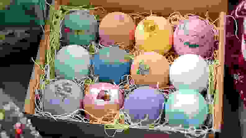 Bath bomb gift set