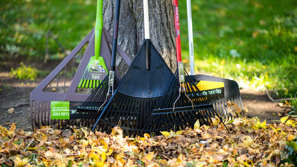 poly lawn rake