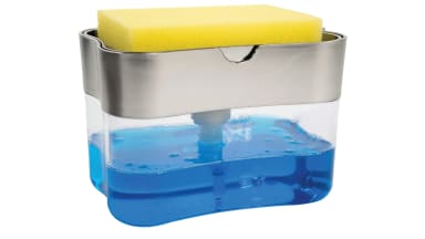 Dish Soap Dispenser and Sponge Holder