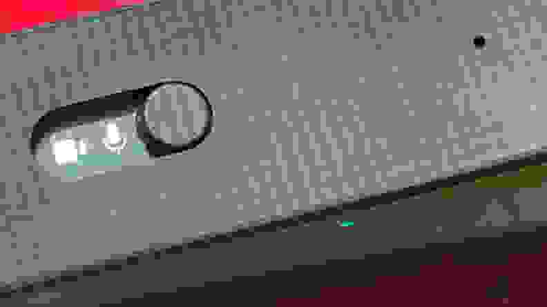 Closeup of Portal's privacy shutter